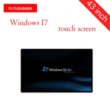 43 дюймов настенный цифровой рекламы киоск экрана digital signage адверцинг дисплей