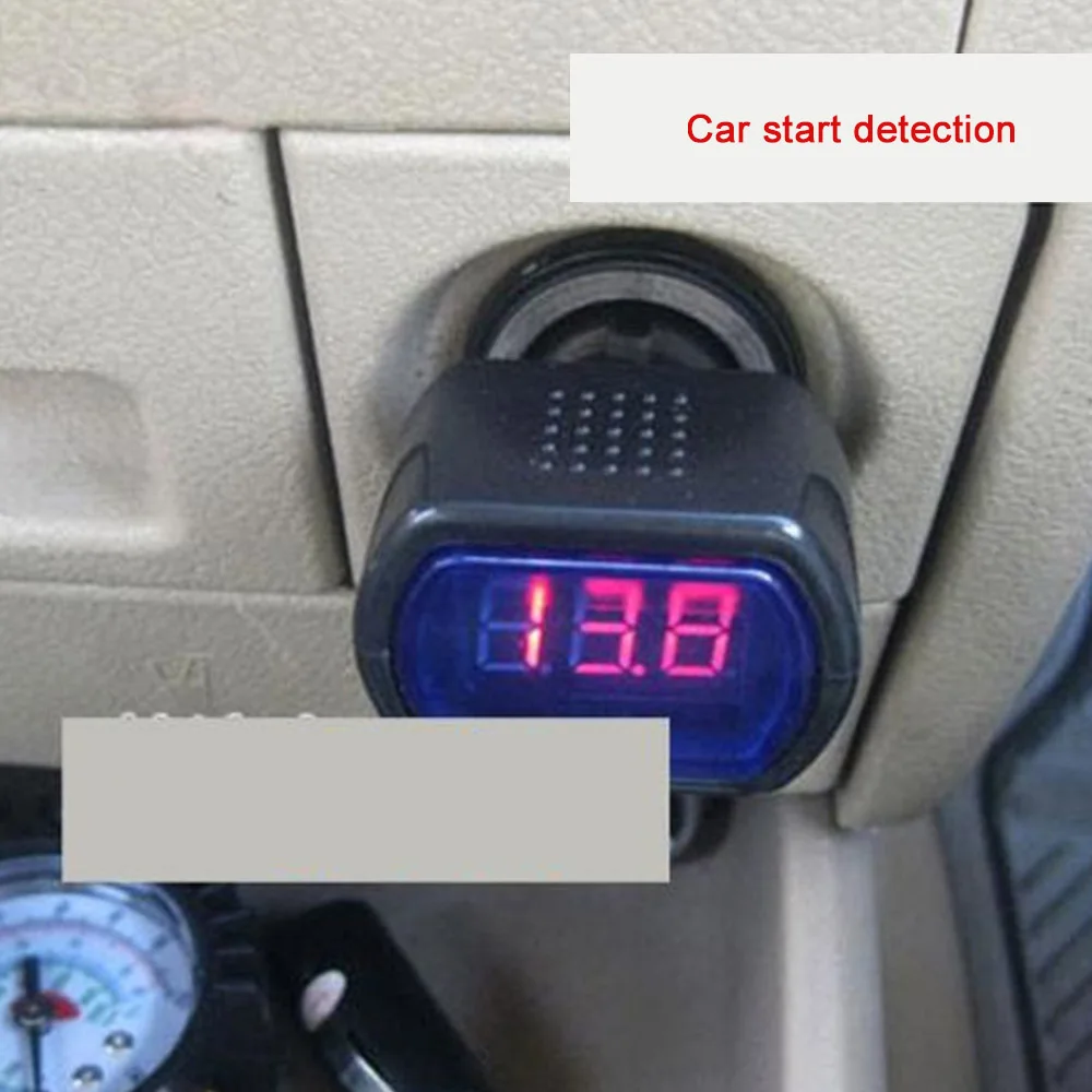 

12V-24V Car Volt Tester LED Portable Digital Monitor LED Voltage Panel Meter