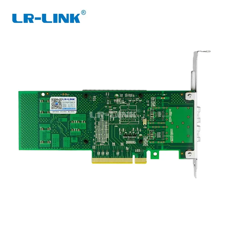 LR-LINK 9802BF-2SFP+ 10 Гб Ethernet Сетевая карта PCI-E двойной Порты и разъёмы волоконно-оптический адаптер сервера Intel 82599 Compatibl X520-SR2/DA2