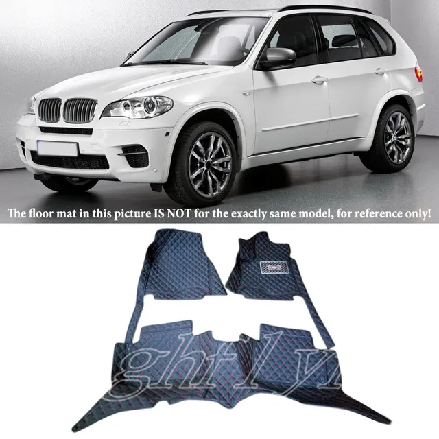 Auto Interior Accessories Floor Mats Carpets Foot Pads Kit For BMW X5
