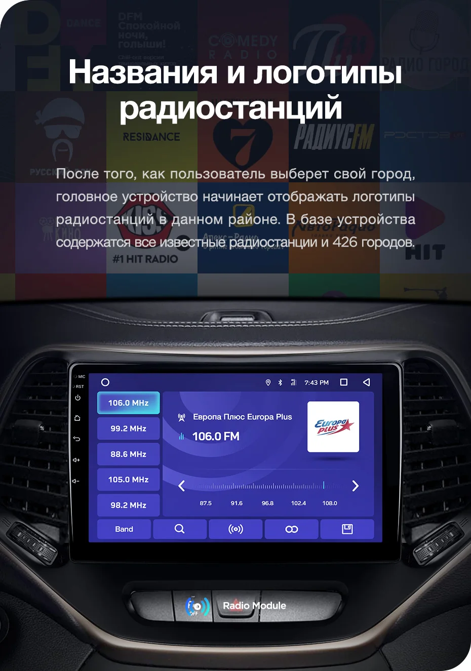 TEYES CC2 Штатная магнитола для Джип Чероки 5 Jeep Cherokee 5 KL Android 8.1, до 8-ЯДЕР, до 4+ 64ГБ 32EQ+ DSP 2DIN автомагнитола 2 DIN DVD GPS мультимедиа автомобиля головное устройство