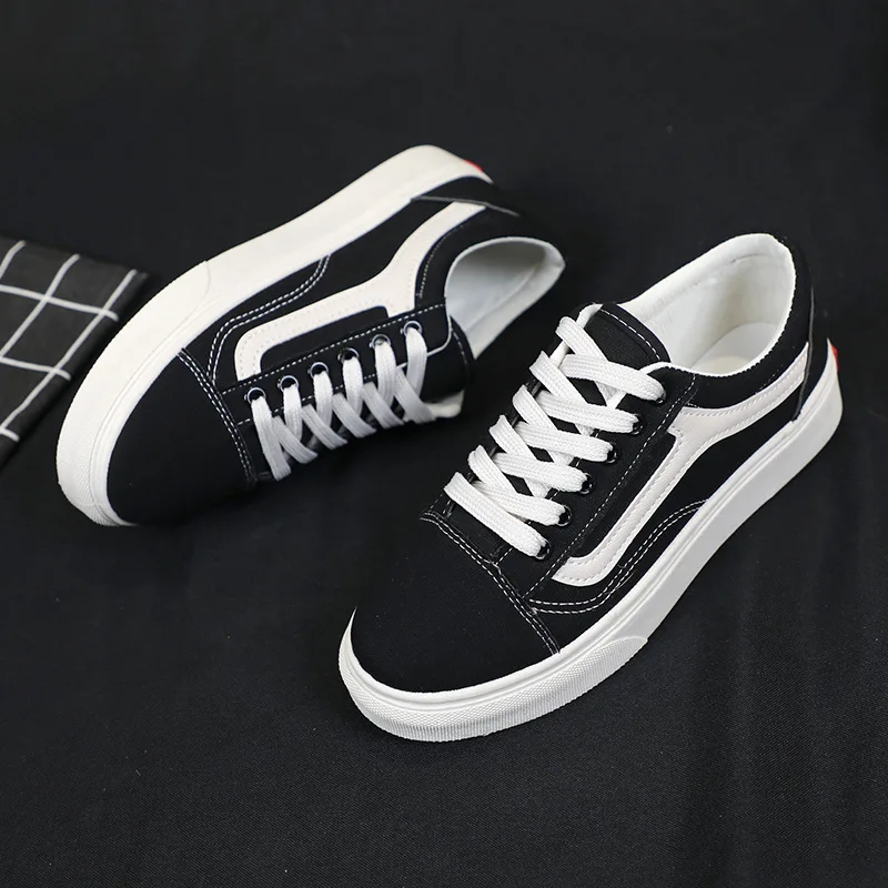 

Canvas Women's 2019 New Korean Version Breathable Tidal Black Net Red Student Leisure White Shoes Transport Work Freeshipping