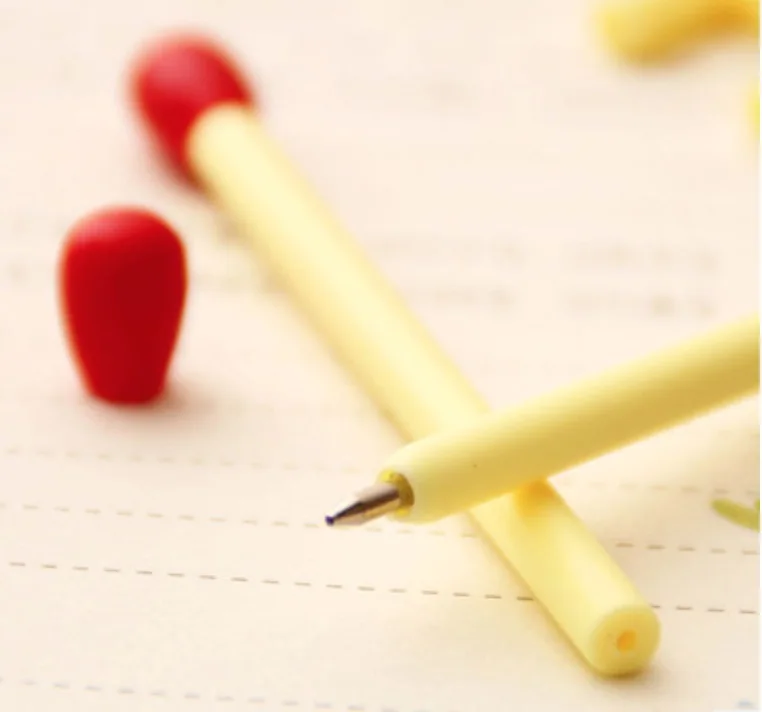 

2019 New Mont Pens 20 Pcs/lot Matchstick Ballpoint Ink Pen Novetly For Kids Children Gift Student School Supplies