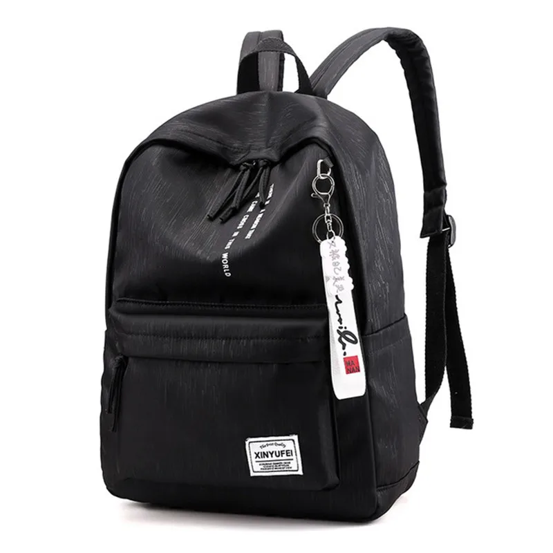

Brand fashion backpack women shoulder Bag School bags for teenager girls casual solid backpack school Mochila rucksack