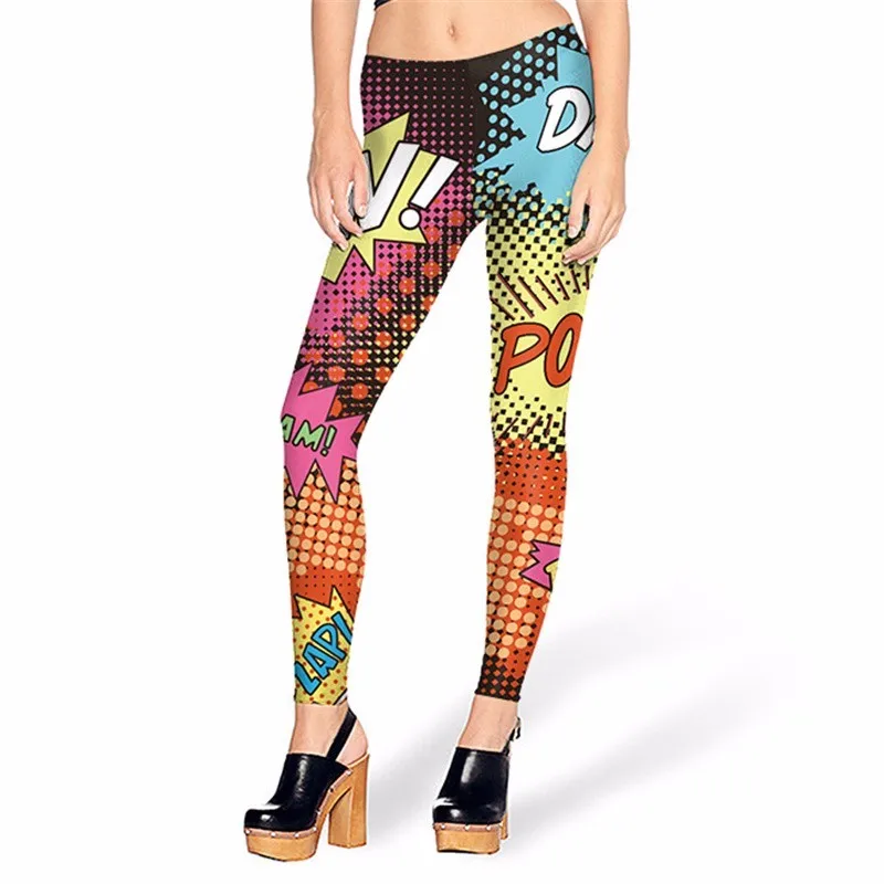 New Design Summer Legging Rock Style Legins Individuality Rock And Pop