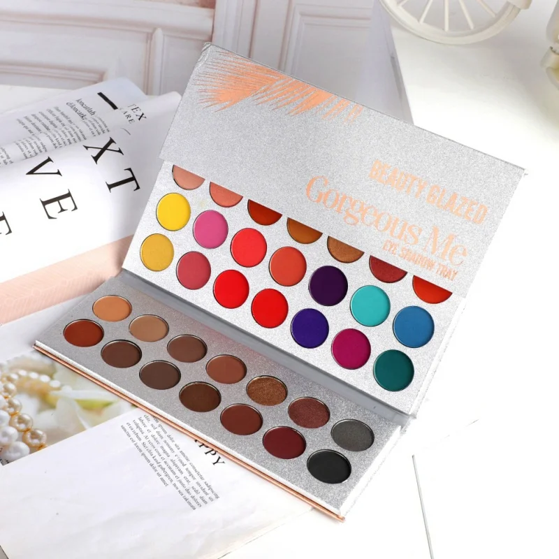 63 Цвета Тени для век pallete Блеск Макияж матовая Тени make up Палитра для макияжа paleta de sombra Новые