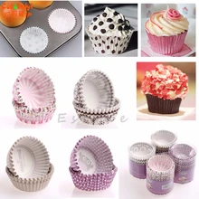 Бумажный торт кекс Лайнер чехол украшение для выпечки Маффин Свадебная чашка вечерние 150 шт apr7_15
