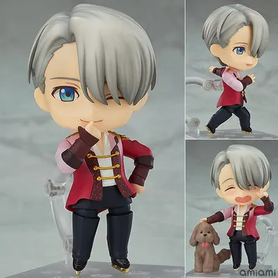 

NEW hot 10cm YURI!!! on ICE YURI on ICE Victor Nikiforov Action figure toys collection doll Christmas gift with box