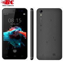 5.0 Inch Homtom HT16 Smartphone 1GB RAM 8GB ROM Android 6.0 Quad Core Mobile Phone 1280×720 MT6580 3000mAh 8.0MP Dual Sim Phone