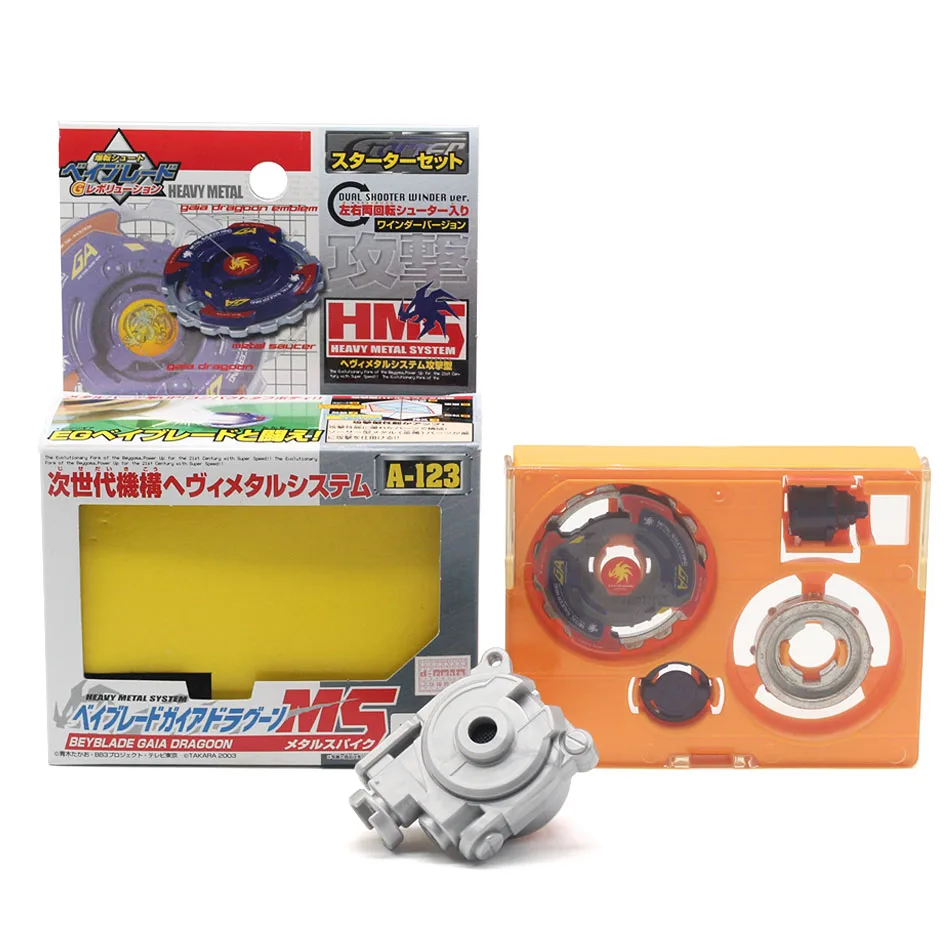 TAKARA TOMY Generasi pertama Bey Bay Burst A123 A125 spinningtops beybladetoy Подарочная игрушка для детей