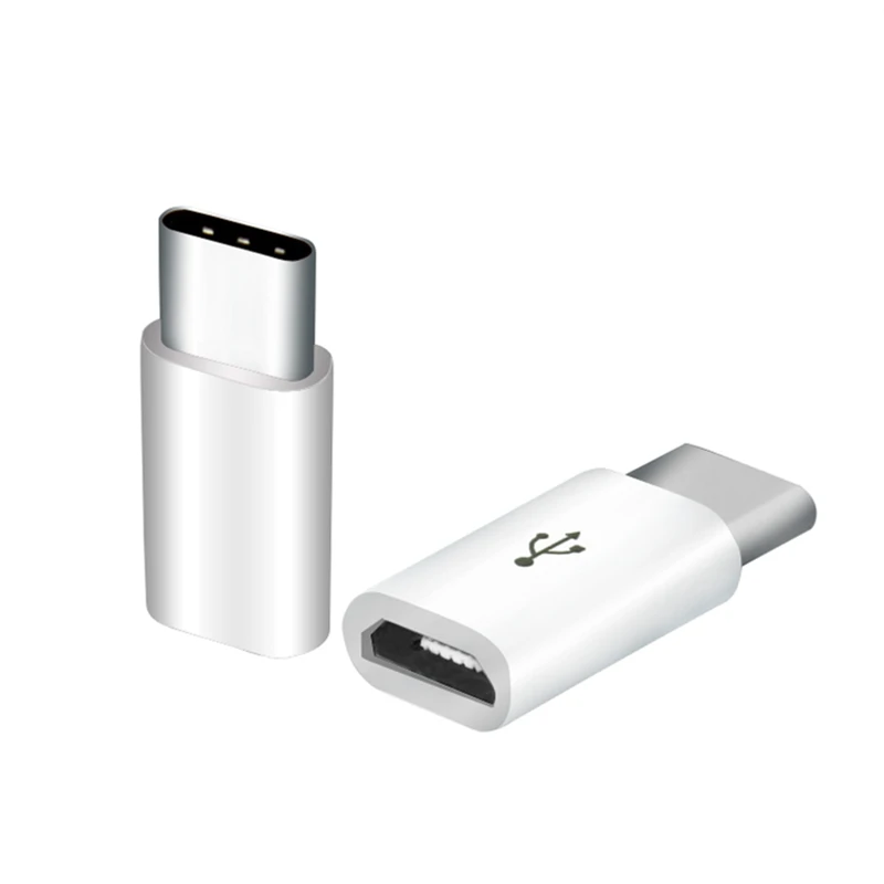 Адаптер конвертер Micro USB Type C 2 шт. для Samsung S8 S9 + Note 9 LG G5 G6 Xiaomi 4S Plus 6X usb кабель зарядки