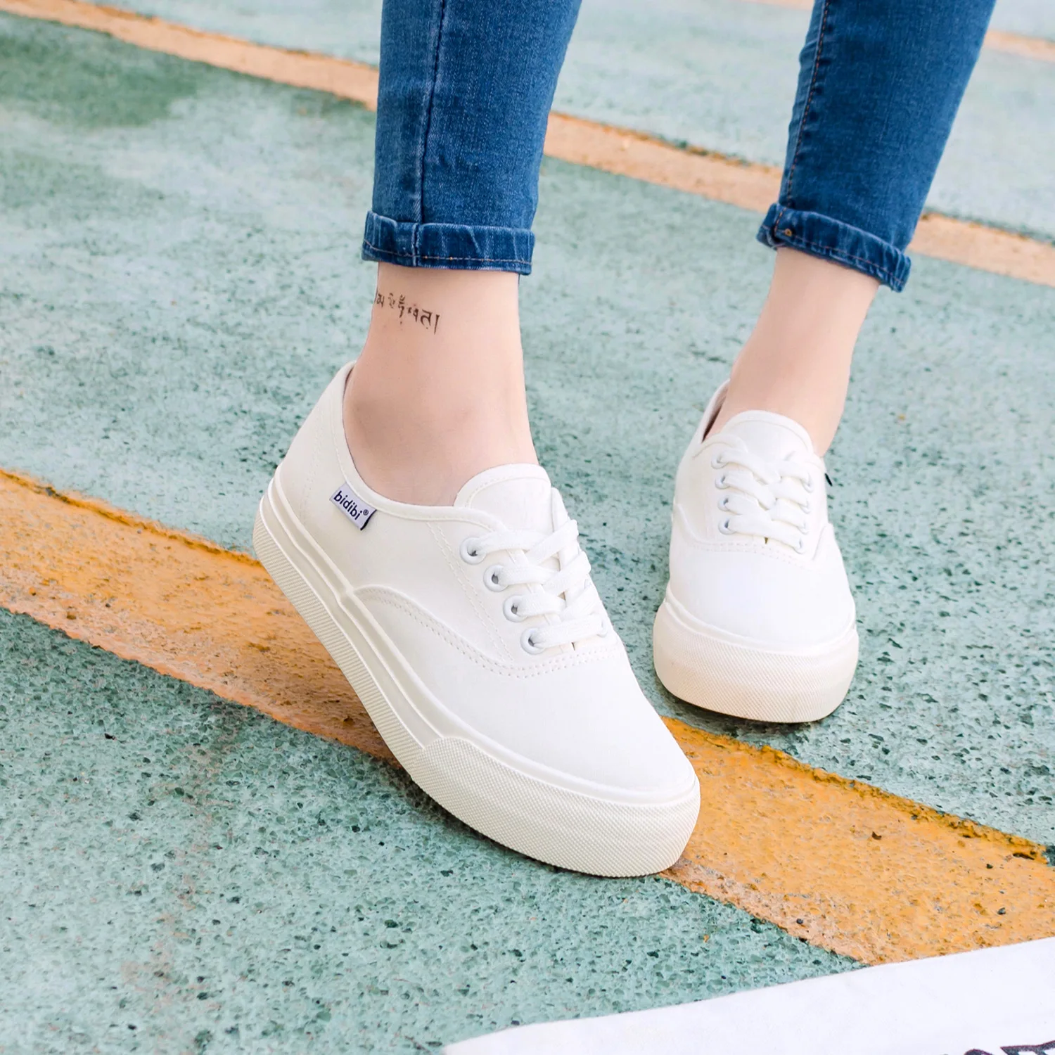 

MFU22rond shoes head casual white shoes HSU-01-HSU-05