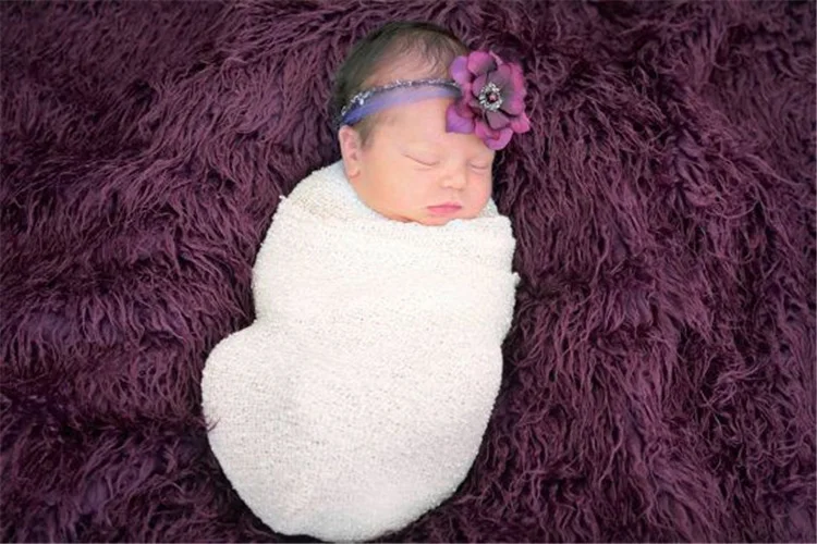 Реквизит для фотосессии новорожденных одеяло с мягким длинным меховым наполнителем корзины. Детское плюшевое одеяло Br Fotografia Backdrop