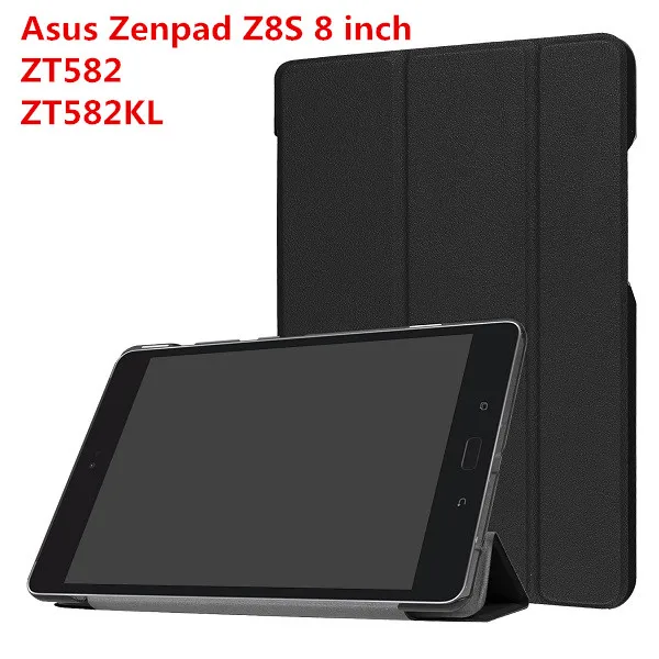 

Folding Stand Cover Case For 2017 Asus Zenpad Z8S ZT582 ZT582KL 8" 8.0 Tablet Premium Cover + Gifts