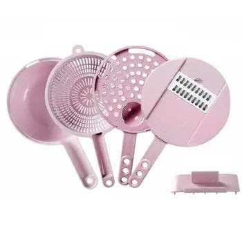 

Multi-function Manual Machine Kitchen Vegetable Tool Ginger Milling Lettuce Cutter Cucumber Chopper Grinder Egg white separator