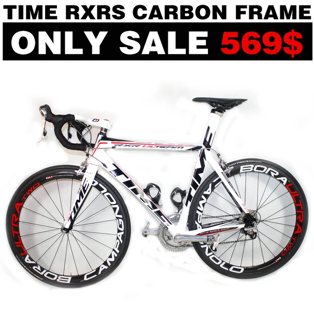 Cheap T3 Hot sale ! TIME RXRS RXRS carbon fiber bicycle frame road racing bike frame 3k BB30 frame