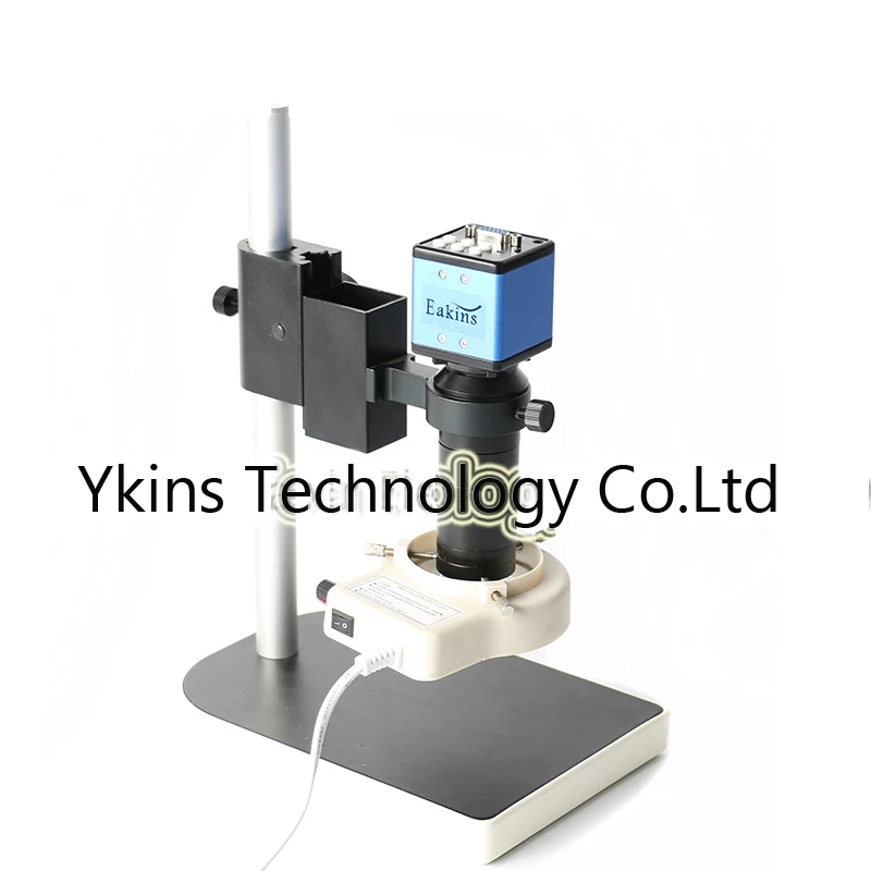 

2.0MP 1/3 inch Digital Industrial Microscope Camera VGA Out Kit + 100X C Bayonet Lens + 56 LED Ring Light + Bracket