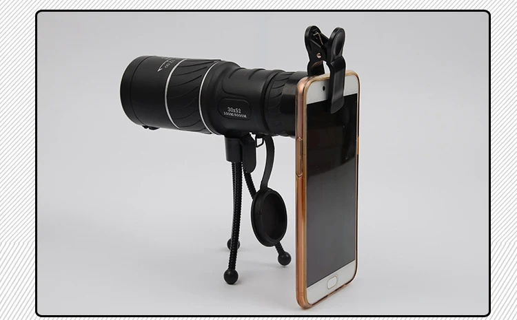 Monocular com Suporte Monocular Telescópio Poderoso Visão Noturna Óptica Len 100 m x 8000 hd Caça Profissional Binocular 30x52 7 High Quality Ferramenta