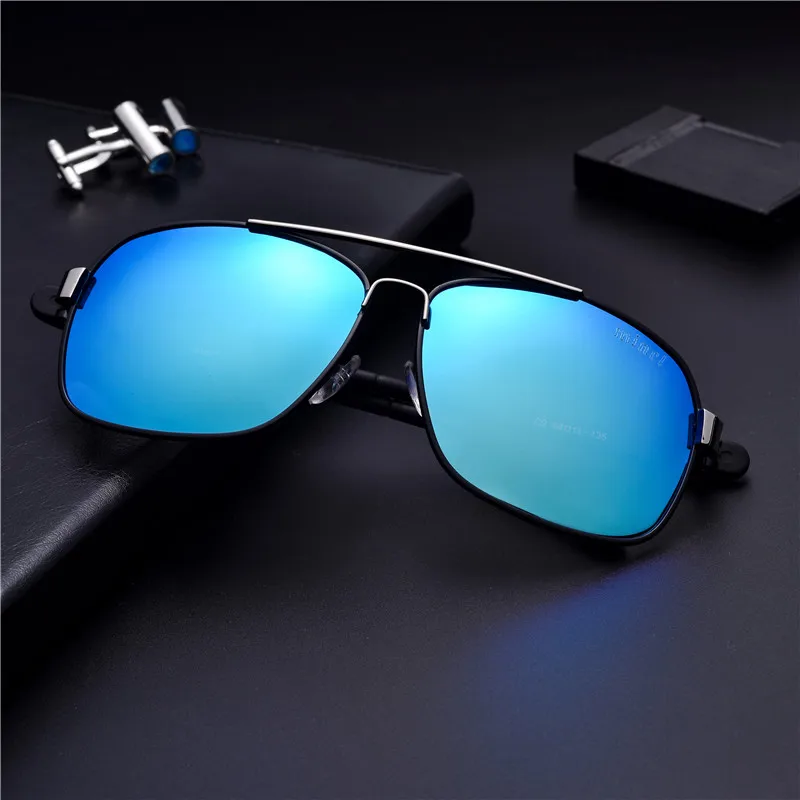 DoubleBrand Designer Polarized Sunglasses Men's Driving Male Sun Glasses For Men Retro Women Eyewear UV400 Goggles FML