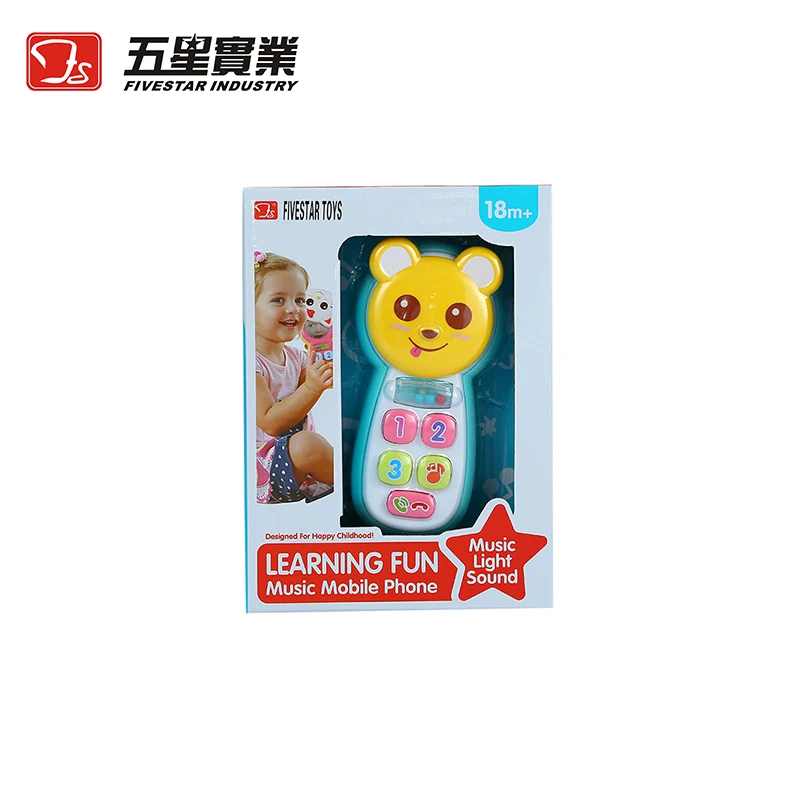 FS TOYS 1 шт. 35852B милые игрушки Мишки телефон детский мобильный детская игрушка для