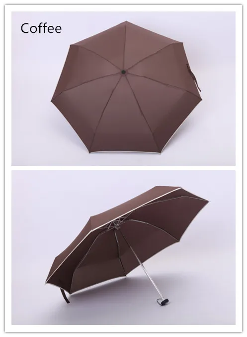 /8 видов цветов/мини-5-со складным зонтом/Солнечный и дождливой/рекламный зонтик/печать логотипа/светильник и удобный/Модный/