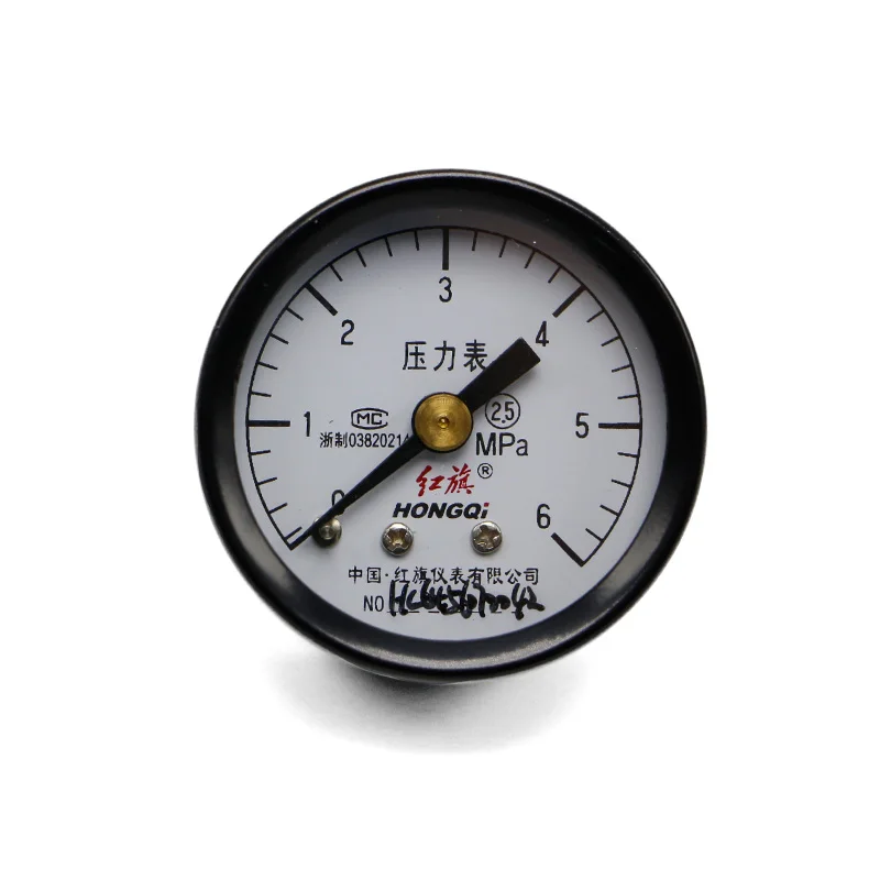 

High Quaility Y-40Z Ordinary Axial Pressure Gauge Range:0-6Mpa