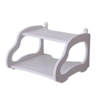 

YHYS Creative garden TV cabinet double set-top box shelf router storage box shelf bracket shooting props