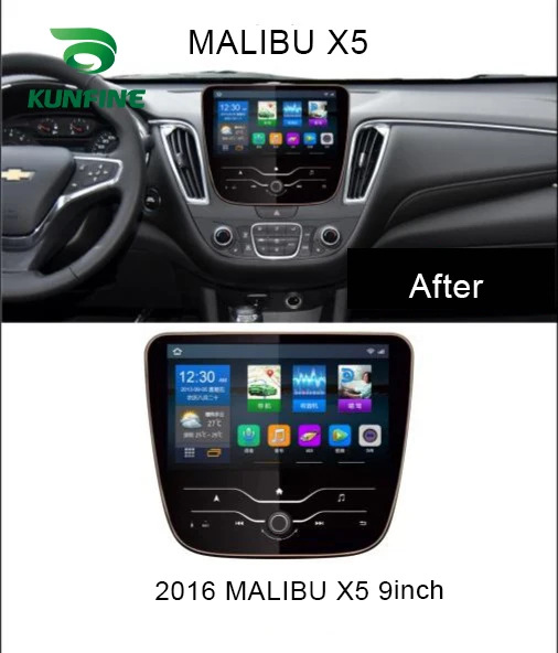 Discount Octa Core Android 8.1 4GB RAM 64GM ROM Car DVD GPS Navigation Player Deckless Car Stereo For Chevrolet MALIBU XL 2016-2018 Radio 1