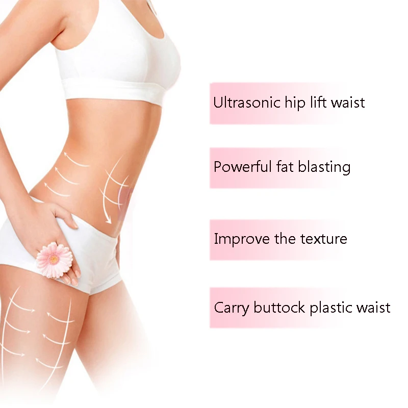 Strong Home Use 40Khz Ultrasound Cavitation Slimming Fat Burning Weight Loss Crack Cellulite Body Shaping Dissolve Fat Machine
