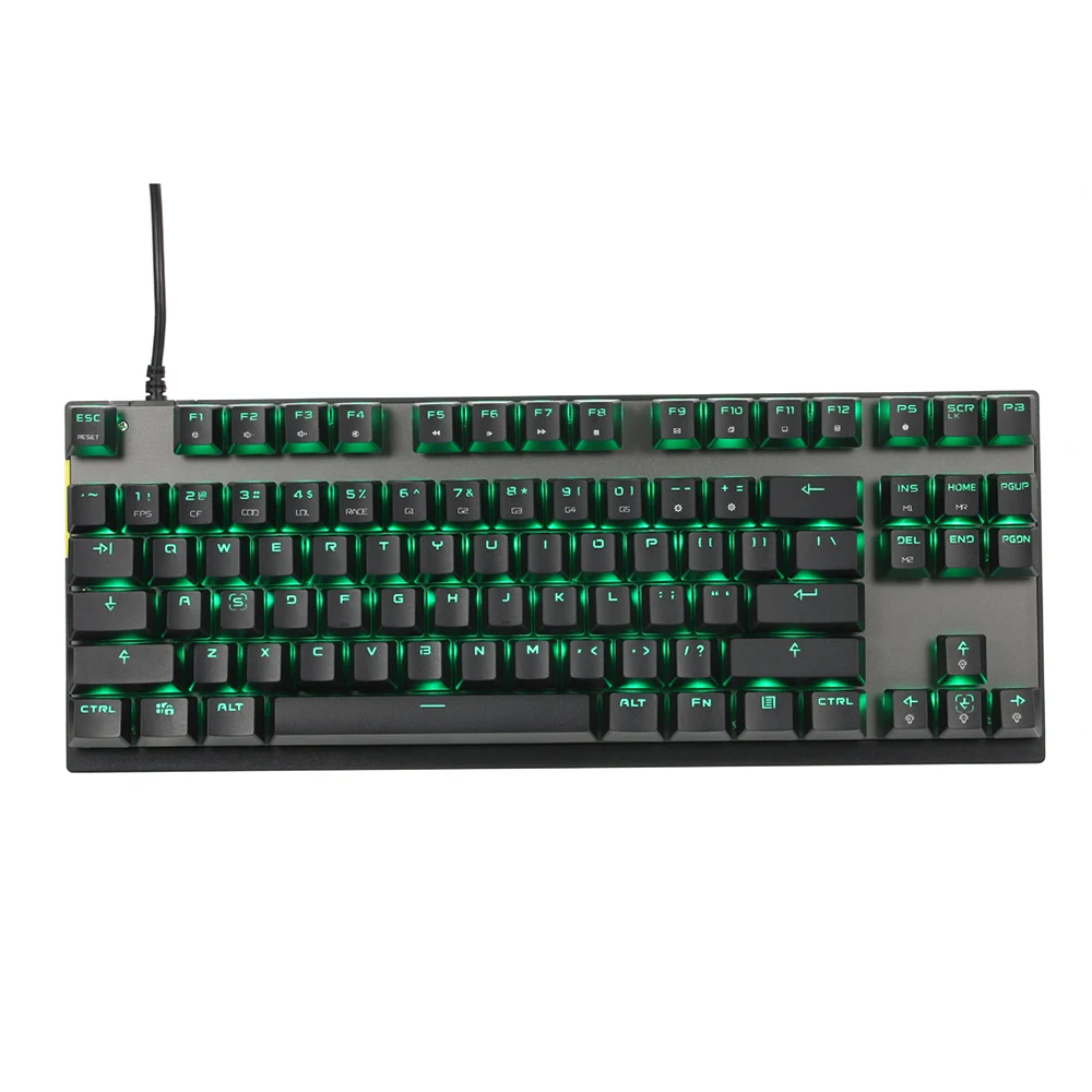LED Backlight Mechanical Keyboard Wired USB Keyboard Gaming Keyboard