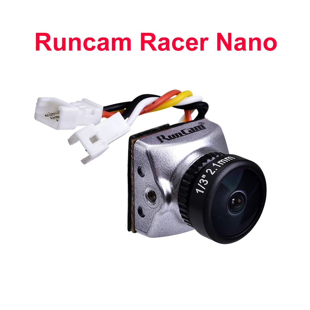 

Runcam Racer Nano FPV Camera the Smallest Best FPV Racing Gesture Control 16:9 4:3 PAL/NTSC Switchable 14*14mm for Quadcopter
