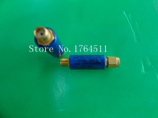 

[BELLA] MINI SAT-5 DC-1.5GHz Att:5dB P:2W SMA coaxial fixed attenuator --5PCS/LOT