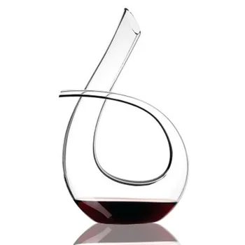 

New Handmade 6 Shape Crystal Red Wine Pourer Glass 1300ml Decanter Decant Set Jug For Bar Champagne Water Bottle