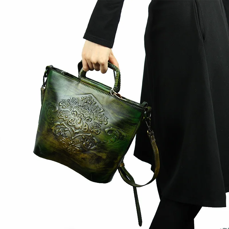 Luxury Green Shoulder Bags Women