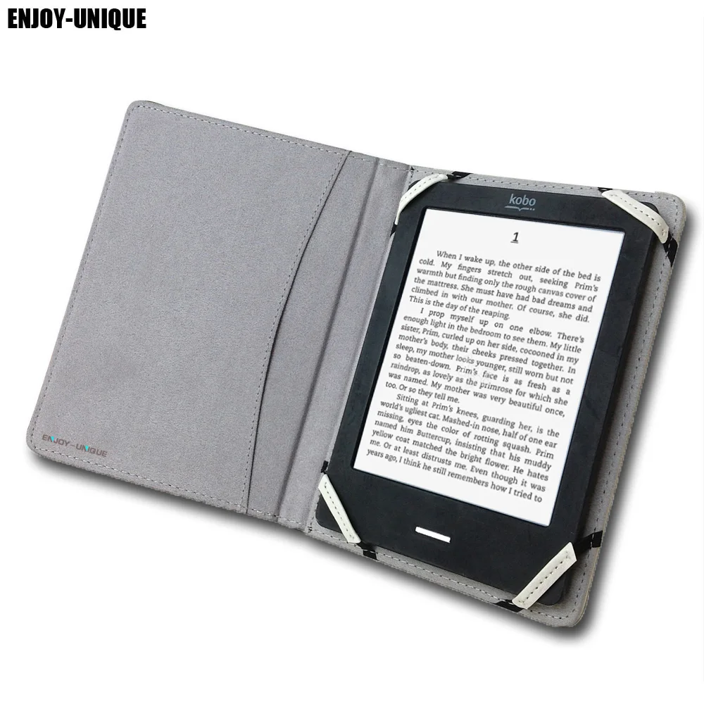 ENJOY-UNIQUE 6 дюймов Универсальный считыватель чехол Крышка для kobo Kindle sony pocketook чтения электронных книг чехол
