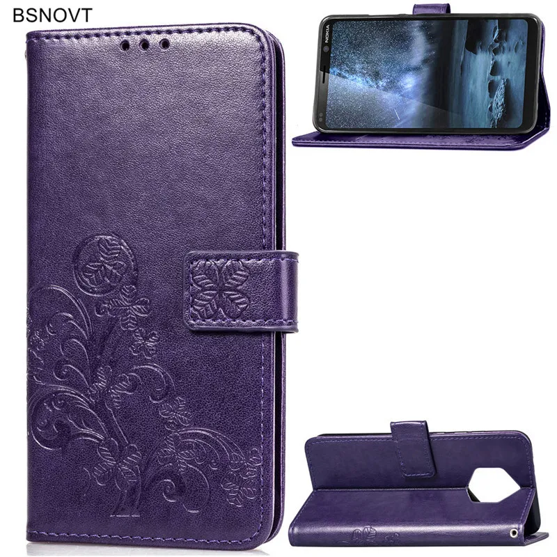 

Phone Case For Nokia 9 Pure View Cover Flip Case For Nokia 9 Pure View Case Leather Silicone Wallet Phone Case Capa Funda