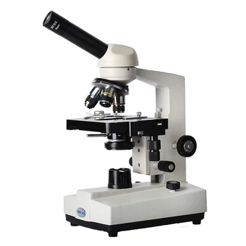 

40X-640X Monocular Biological Microscope Biomicroscope for LAB Home School Education Children with Achromatic lens,4x,10x,40x