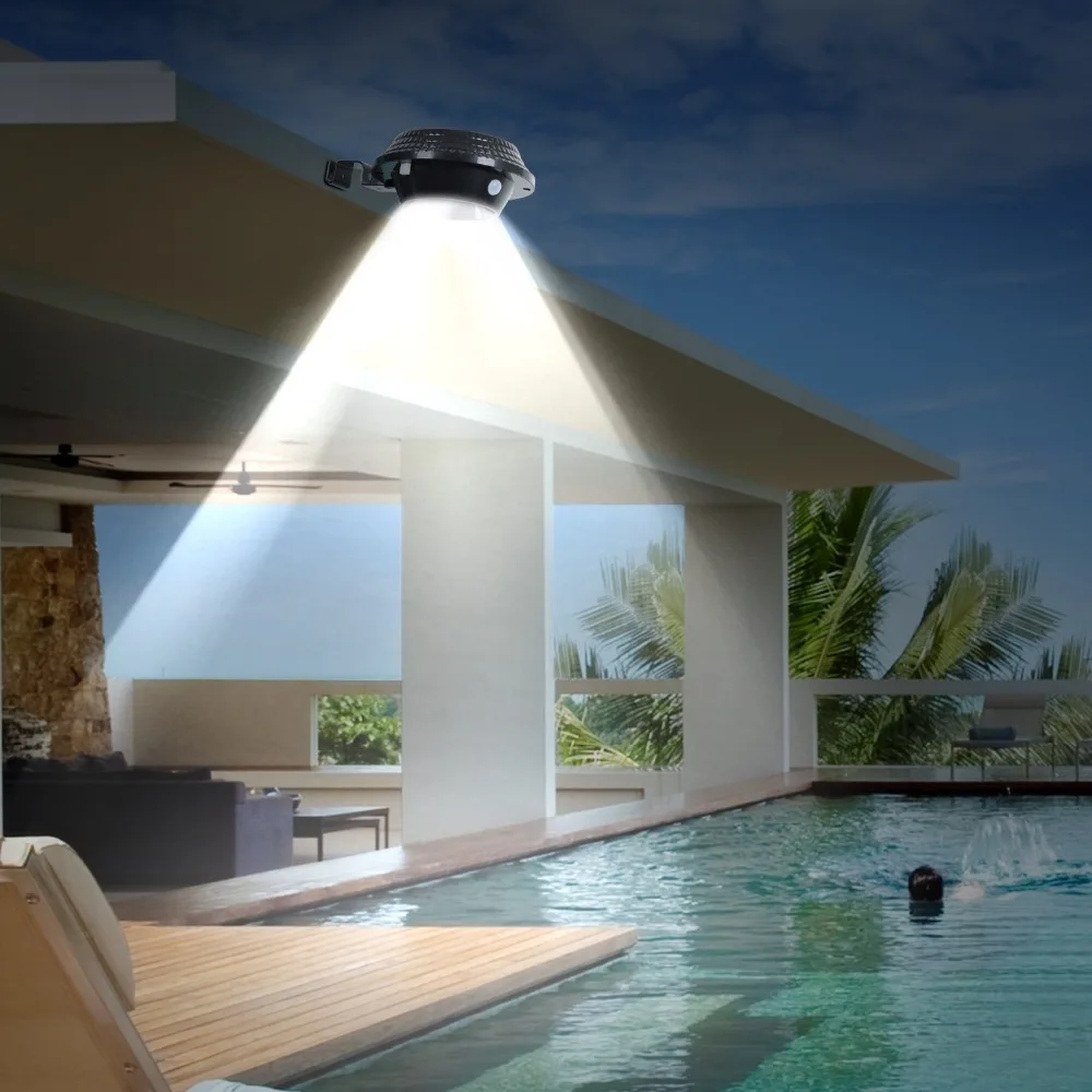 Movido a Energia Lâmpada de Parede ao ar Solar para Rua Luz do Jardim T-sunrise Pack Sarjeta Solar Levou Luz Livre Led Branco Frio 2 20 solar LEVOU Luz do Jardim Luz Solar