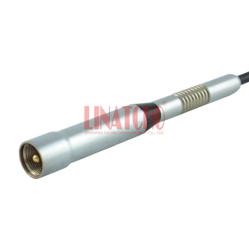 SM 502 vhf uhf car radio antenna flexible mobile whip dual band antenna vhf uhf vehical 5