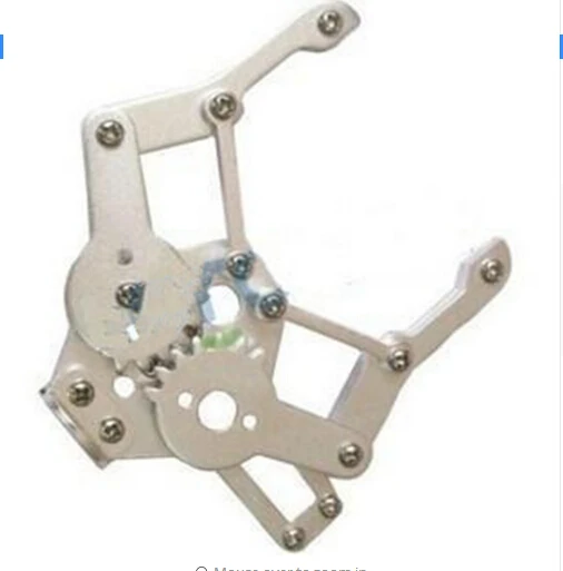 F17313 1set Metal Robotic Arm Gripper Robot Mechanical Claws Robot
