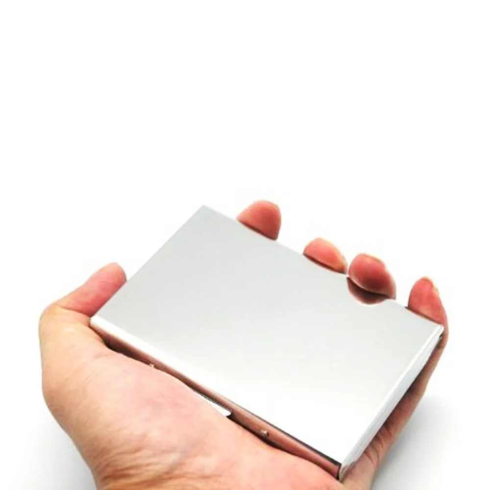 Держатель для карт из нержавеющей стали держатель карт|rfid blocking|storage casestorage stainless