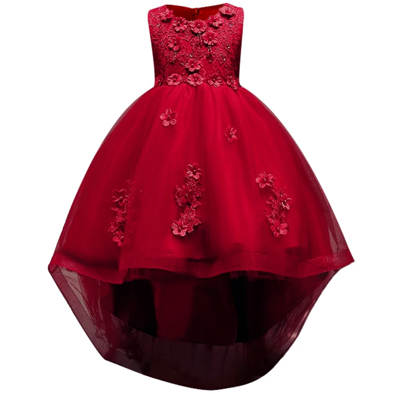 

Summer flower girl dresses children party clothing girl ball gown clothes first communion princess dress baby costume vestidos