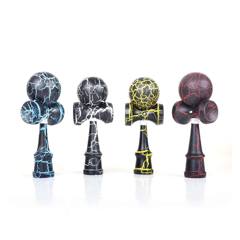 Kendama Wooden Toy Professional Kendama Krom Skillful Juggling and Adults Outdoor Ball Sports