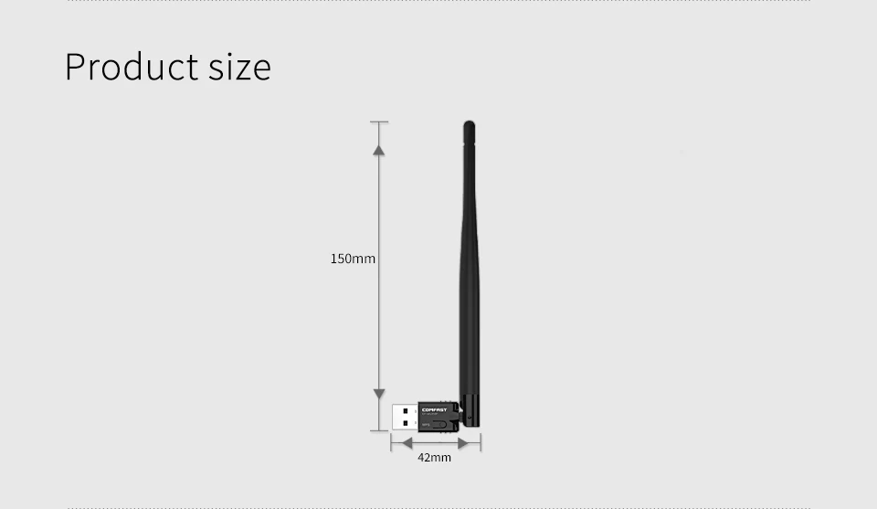 150 Мбит/с USB WiFi адаптер 5dBi антенна ключ RTL8188EUS мини беспроводная сеть LAN Карта 802.11n/g/b для Windows 7 XP Vista Linux