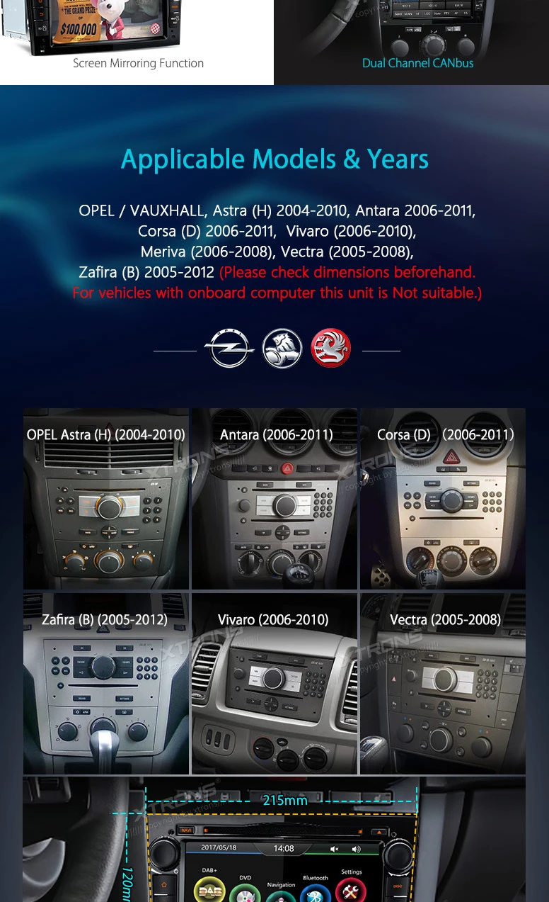 Discount 7" Car DVD for Opel/Vauxhall Antara 2006-2011 & Meriva 2006-2008 & Corsa 2006-2011 with Built-in Vehicle Standard DAB+ Module 2 Discount 7" Car DVD for Opel/Vauxhall Antara 2006-2011 & Meriva 2006-2008 & Corsa 2006-2011 with Built-in Vehicle Standard DAB+ Module 2