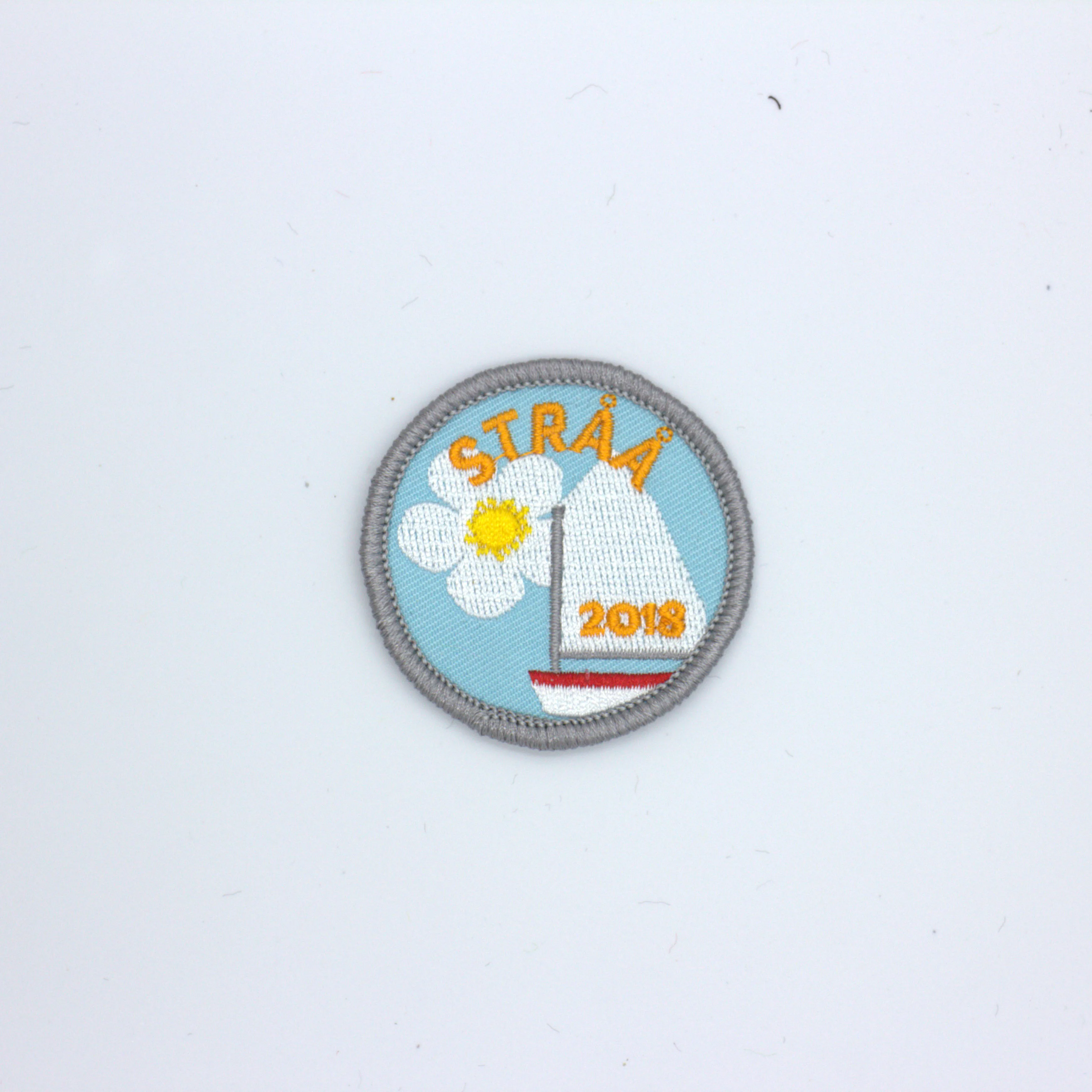 

Custom embroidery patch badge factory direct applique for clothing velcro iron on/sew on 06