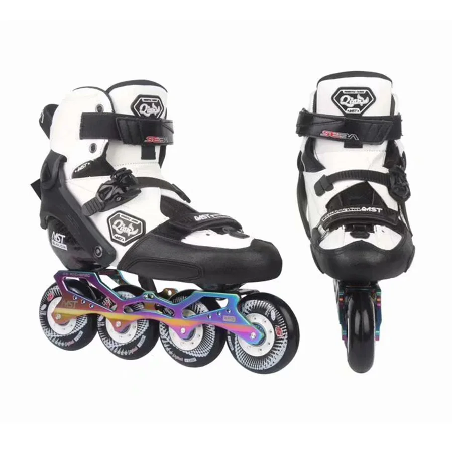 EUR حجم 27-42 100% الأصلي 2018 سيبا تركس تشيان الكبار/الاطفال حذاء تزلج بعجلات الكربون الألياف سباق التعرج الشريحة شحن التزلج Patines