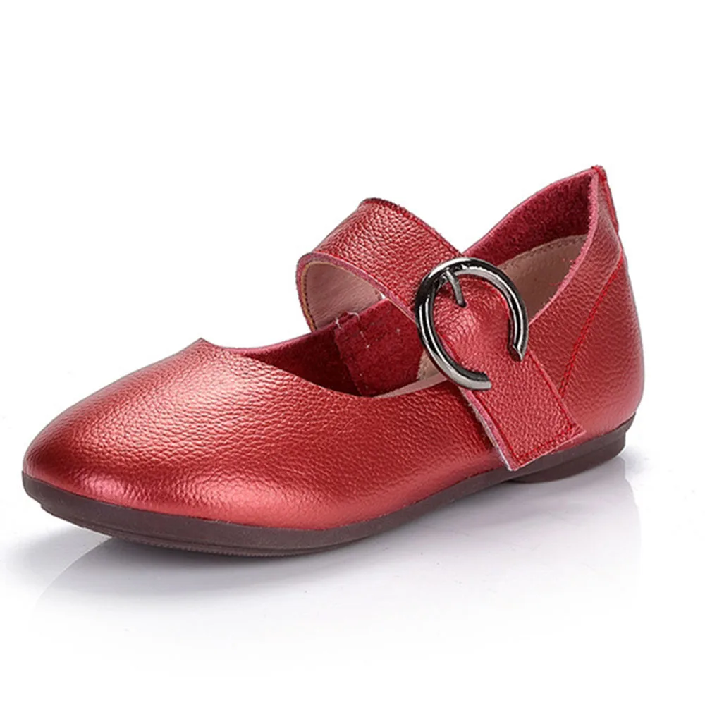 

Xemonale Girls leather shoes princess Shoes 2018 Spring Autumn new children's shoes Soft Bottom Babies Children's Leather shoes.