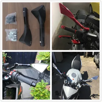 

Aluminum side mirrors Motorcycle Rearview mirror for YAMAHA YZF 600R Thundercat R1 R6 R25 R3 FZ1 FAZER FZS 1000S