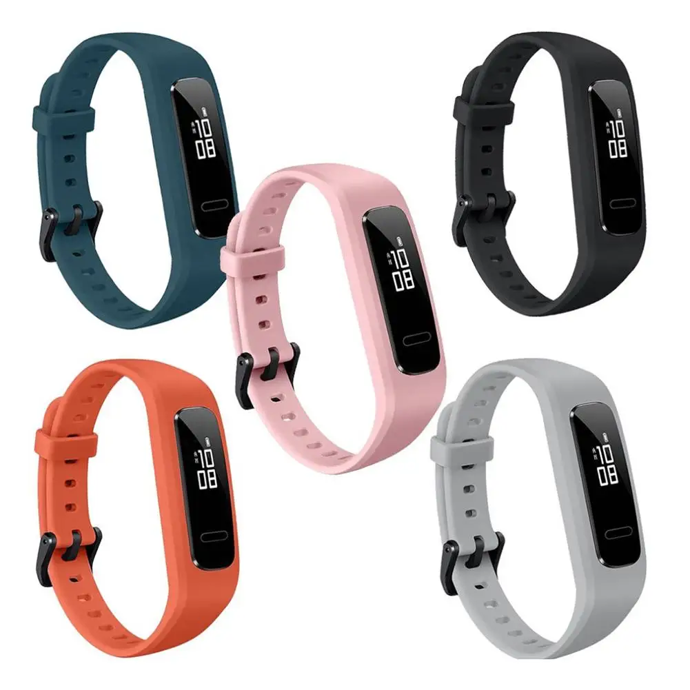 

2019 Replacement Stylish Silicone Watch Strap Band for Huawei Honor 3e Smart Bracelet